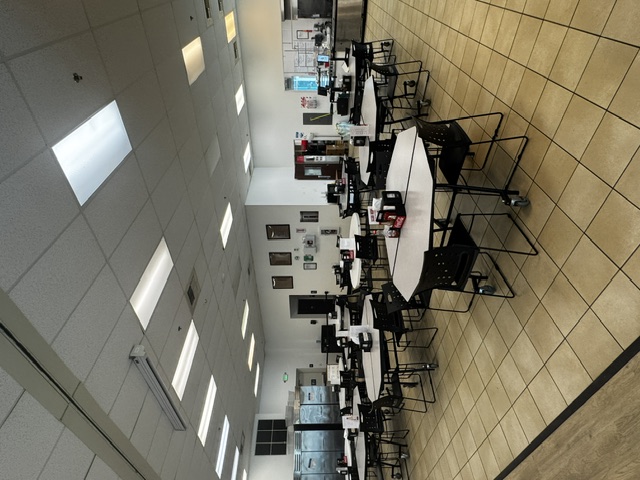 Cafeteria operations space
