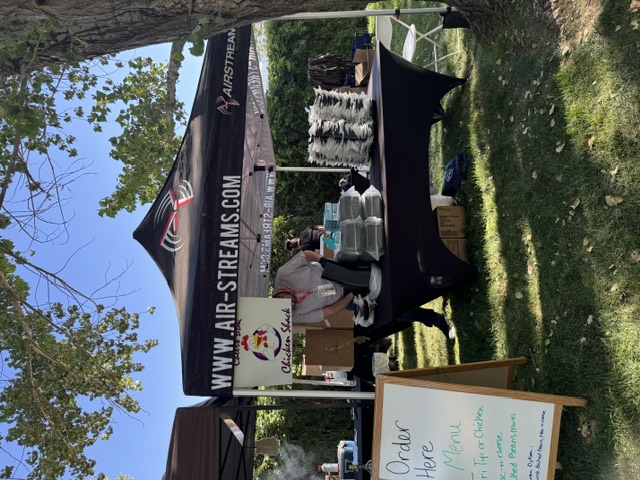 Cheers to Charity branded setup